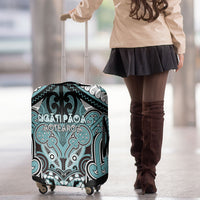 Aotearoa Iwi Ngati Paoa Luggage Cover Maori Kowhaiwhai Pattern
