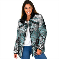 Aotearoa Iwi Ngati Paoa Personalised Padded Jacket Maori Kowhaiwhai Pattern