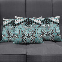 Aotearoa Iwi Ngati Paoa Pillow Cover Maori Kowhaiwhai Pattern