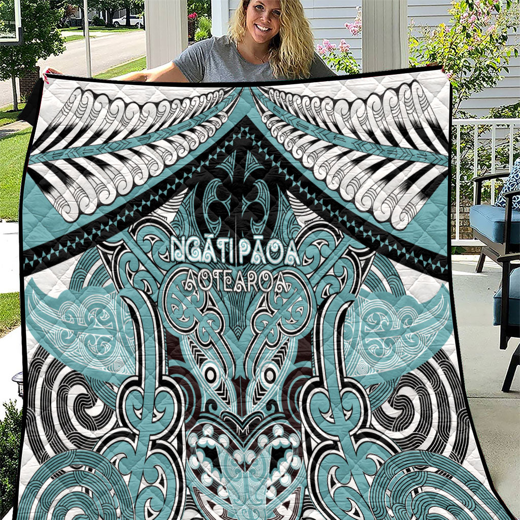 Aotearoa Iwi Ngati Paoa Quilt Maori Kowhaiwhai Pattern