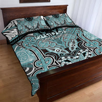 Aotearoa Iwi Ngati Paoa Quilt Bed Set Maori Kowhaiwhai Pattern