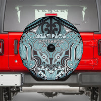 Aotearoa Iwi Ngati Paoa Spare Tire Cover Maori Kowhaiwhai Pattern