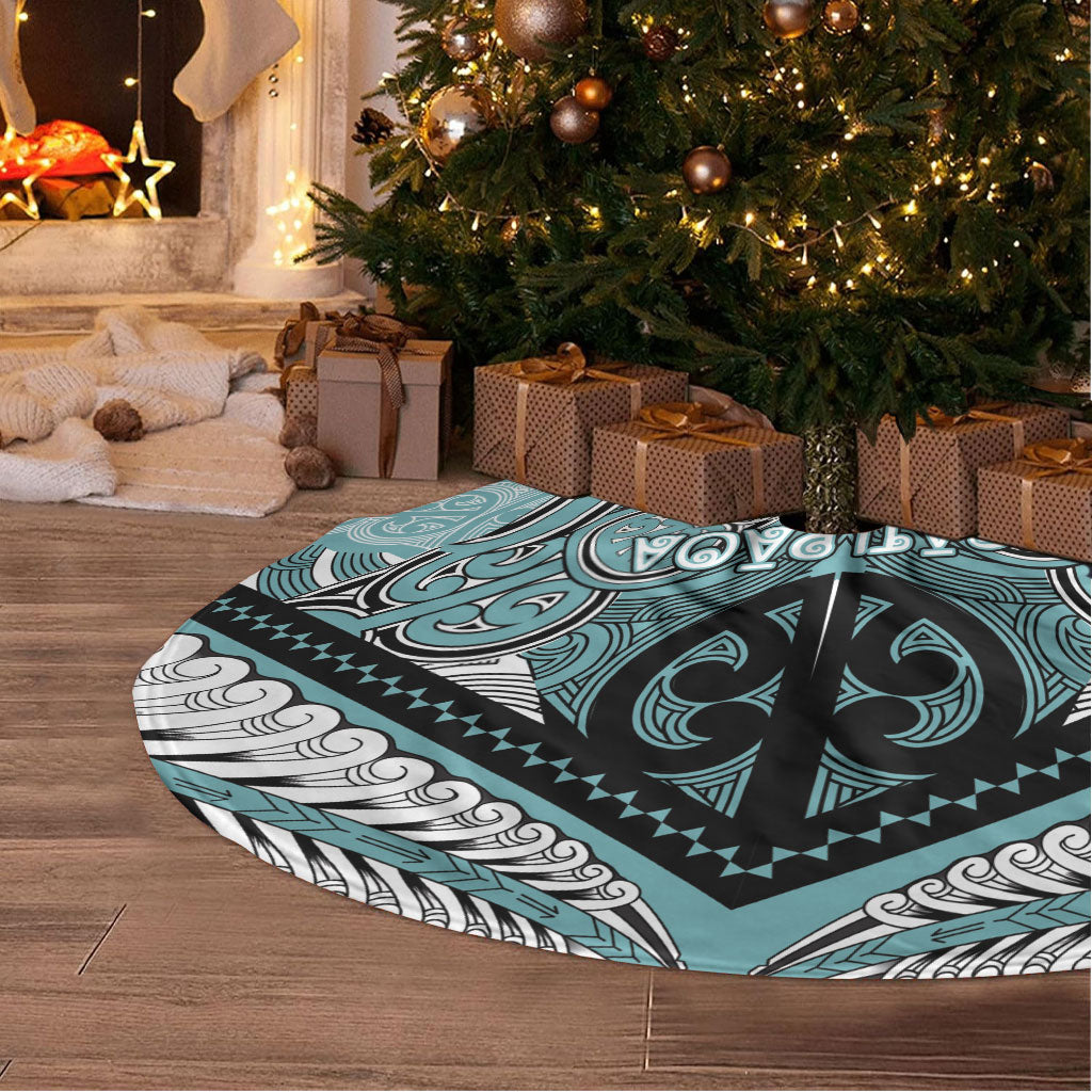 Aotearoa Iwi Ngati Paoa Tree Skirt Maori Kowhaiwhai Pattern