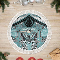 Aotearoa Iwi Ngati Paoa Tree Skirt Maori Kowhaiwhai Pattern