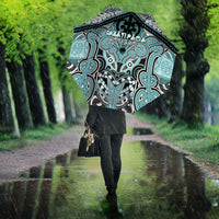 Aotearoa Iwi Ngati Paoa Umbrella Maori Kowhaiwhai Pattern