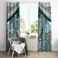 Aotearoa Iwi Ngati Paoa Window Curtain Maori Kowhaiwhai Pattern