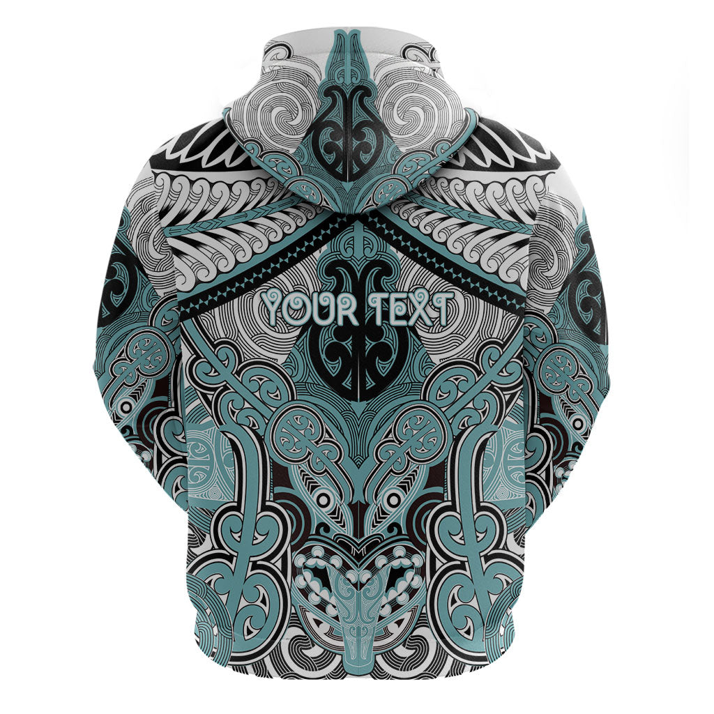 Aotearoa Iwi Ngati Paoa Personalised Zip Hoodie Maori Kowhaiwhai Pattern