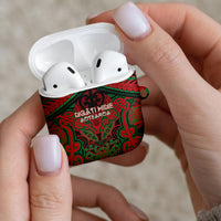 Aotearoa Iwi Ngati Hine AirPods Case Maori Kowhaiwhai Pattern