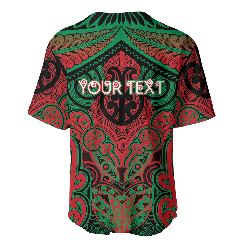 Aotearoa Iwi Ngati Hine Personalised Baseball Jersey Maori Kowhaiwhai Pattern