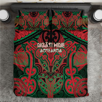 Aotearoa Iwi Ngati Hine Bedding Set Maori Kowhaiwhai Pattern