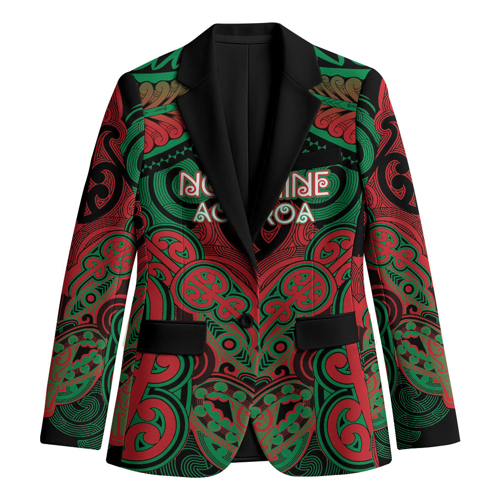 Aotearoa Iwi Ngati Hine Personalised Blazer Maori Kowhaiwhai Pattern