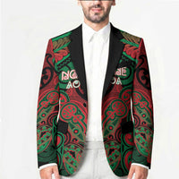 Aotearoa Iwi Ngati Hine Personalised Blazer Maori Kowhaiwhai Pattern