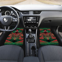 Aotearoa Iwi Ngati Hine Personalised Car Mats Maori Kowhaiwhai Pattern