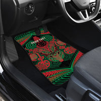 Aotearoa Iwi Ngati Hine Personalised Car Mats Maori Kowhaiwhai Pattern