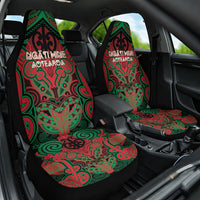 Aotearoa Iwi Ngati Hine Car Seat Cover Maori Kowhaiwhai Pattern