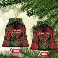 Aotearoa Iwi Ngati Hine Personalised Ceramic Ornament Maori Kowhaiwhai Pattern