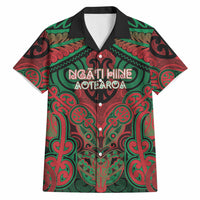 Aotearoa Iwi Ngati Hine Personalised Hawaiian Shirt Maori Kowhaiwhai Pattern