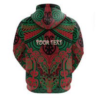 Aotearoa Iwi Ngati Hine Personalised Hoodie Maori Kowhaiwhai Pattern