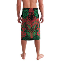 Aotearoa Iwi Ngati Hine Personalised Lavalava Maori Kowhaiwhai Pattern