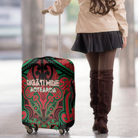 Aotearoa Iwi Ngati Hine Luggage Cover Maori Kowhaiwhai Pattern