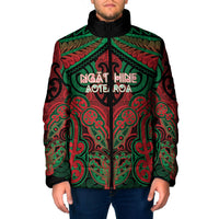 Aotearoa Iwi Ngati Hine Personalised Padded Jacket Maori Kowhaiwhai Pattern