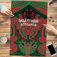 Aotearoa Iwi Ngati Hine Puzzle Maori Kowhaiwhai Pattern