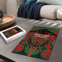 Aotearoa Iwi Ngati Hine Puzzle Maori Kowhaiwhai Pattern