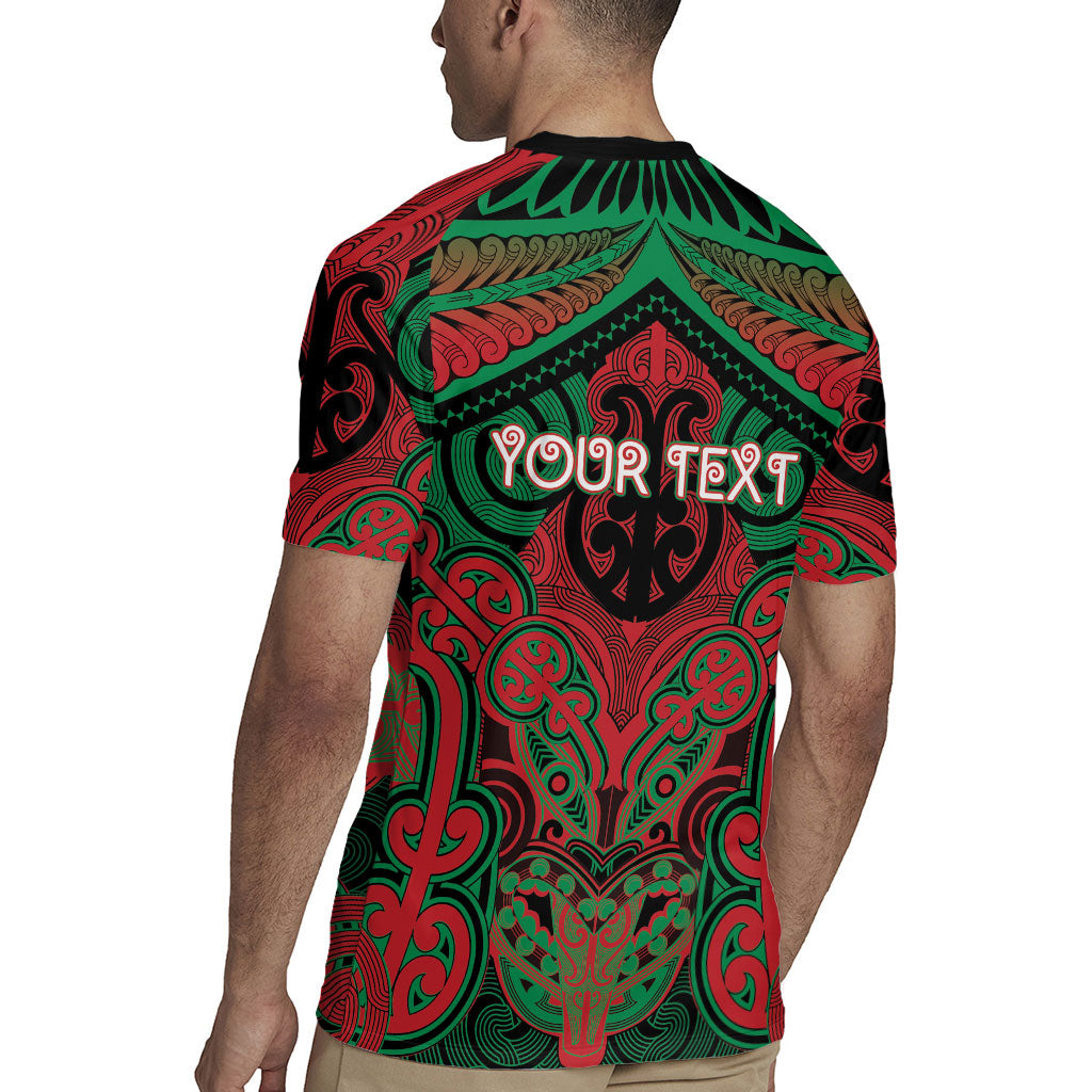 Aotearoa Iwi Ngati Hine Personalised Rugby Jersey Maori Kowhaiwhai Pattern