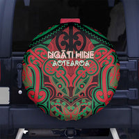 Aotearoa Iwi Ngati Hine Spare Tire Cover Maori Kowhaiwhai Pattern