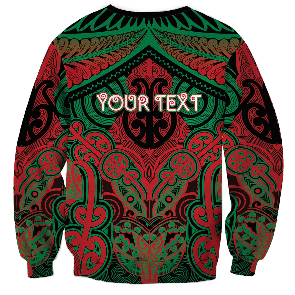 Aotearoa Iwi Ngati Hine Personalised Sweatshirt Maori Kowhaiwhai Pattern