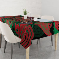 Aotearoa Iwi Ngati Hine Tablecloth Maori Kowhaiwhai Pattern