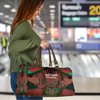Aotearoa Iwi Ngati Hine Travel Bag Maori Kowhaiwhai Pattern