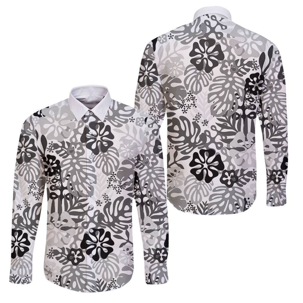 White Aloha Hawaiian Family Matching Short Sleeve Bodycon Dress and Hawaiian Shirt Monstera Hibiscus Tropical Pattern