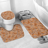 Brown Hawaii Palaka Cowboy Bathroom Set Hawaiian Paniolo Festival Spirit