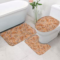 Brown Hawaii Palaka Cowboy Bathroom Set Hawaiian Paniolo Festival Spirit