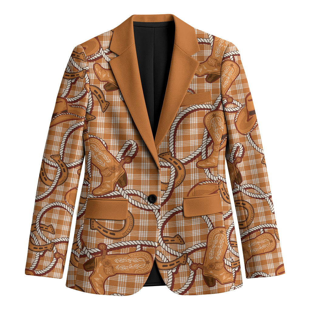 Brown Hawaii Palaka Cowboy Blazer Hawaiian Paniolo Festival Spirit