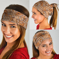 Brown Hawaii Palaka Cowboy Neck Gaiter Hawaiian Paniolo Festival Spirit