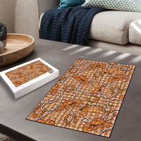 Brown Hawaii Palaka Cowboy Puzzle Hawaiian Paniolo Festival Spirit