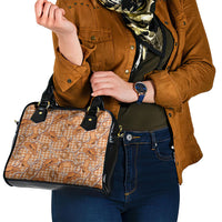 Brown Hawaii Palaka Cowboy Shoulder Handbag Hawaiian Paniolo Festival Spirit