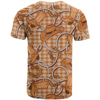 Brown Hawaii Palaka Cowboy T Shirt Hawaiian Paniolo Festival Spirit