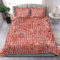 Red Hawaii Palaka Cowboy Bedding Set Hawaiian Paniolo Festival Spirit