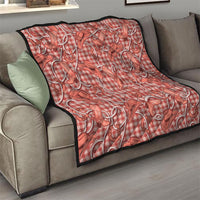 Red Hawaii Palaka Cowboy Quilt Hawaiian Paniolo Festival Spirit