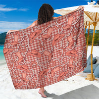 Red Hawaii Palaka Cowboy Sarong Hawaiian Paniolo Festival Spirit