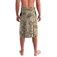 Beige Hawaii Palaka Cowboy Lavalava Hawaiian Paniolo Festival Spirit