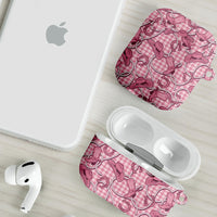 Pink Hawaii Palaka Cowboy AirPods Case Hawaiian Paniolo Festival Spirit
