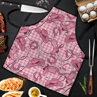 Pink Hawaii Palaka Cowboy Apron Hawaiian Paniolo Festival Spirit