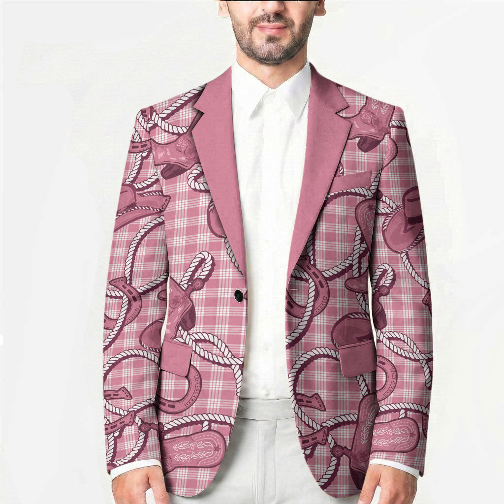 Pink Hawaii Palaka Cowboy Blazer Hawaiian Paniolo Festival Spirit