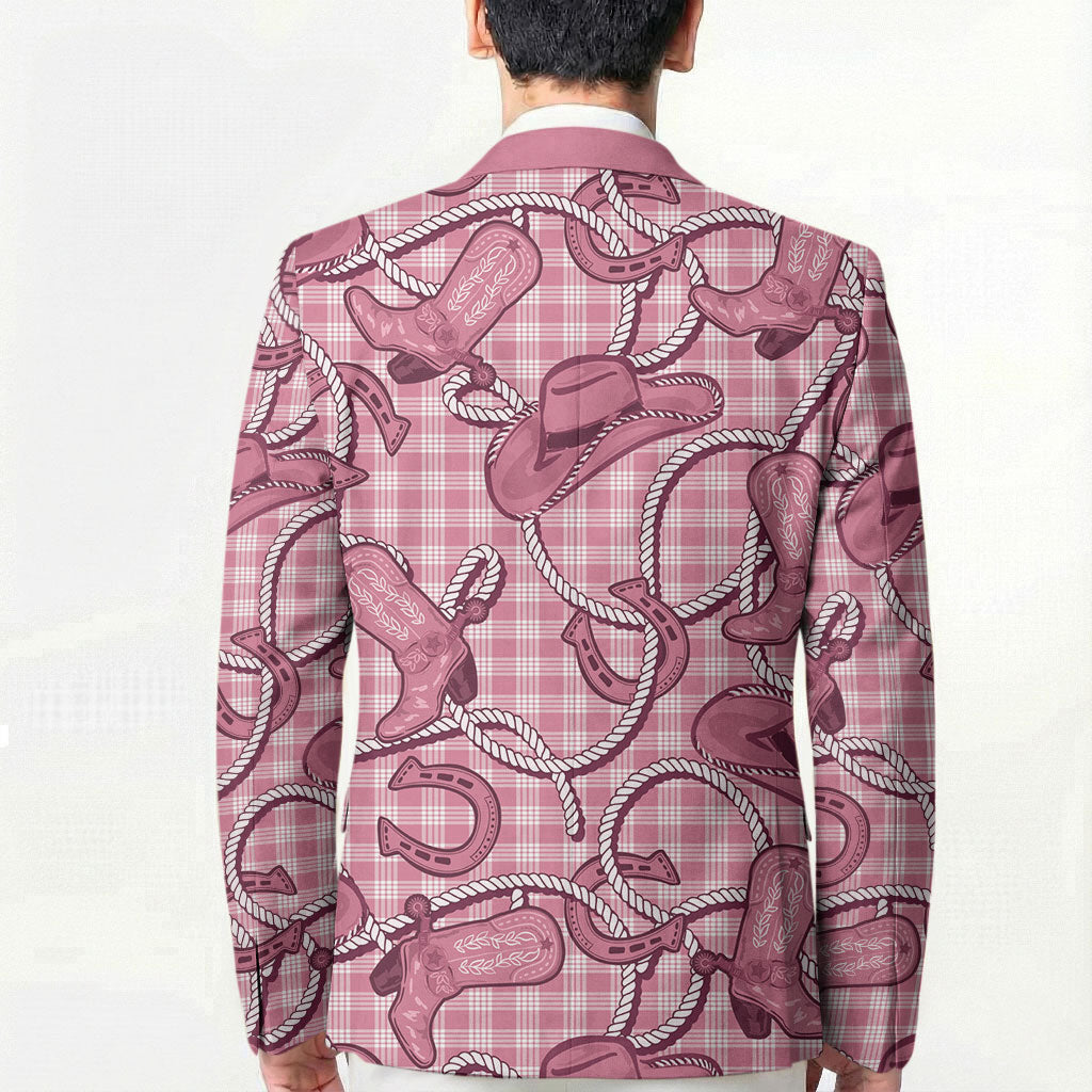 Pink Hawaii Palaka Cowboy Blazer Hawaiian Paniolo Festival Spirit