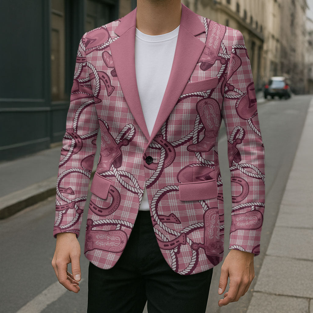 Pink Hawaii Palaka Cowboy Blazer Hawaiian Paniolo Festival Spirit