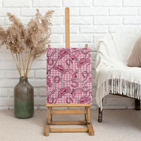 Pink Hawaii Palaka Cowboy Canvas Wall Art Hawaiian Paniolo Festival Spirit
